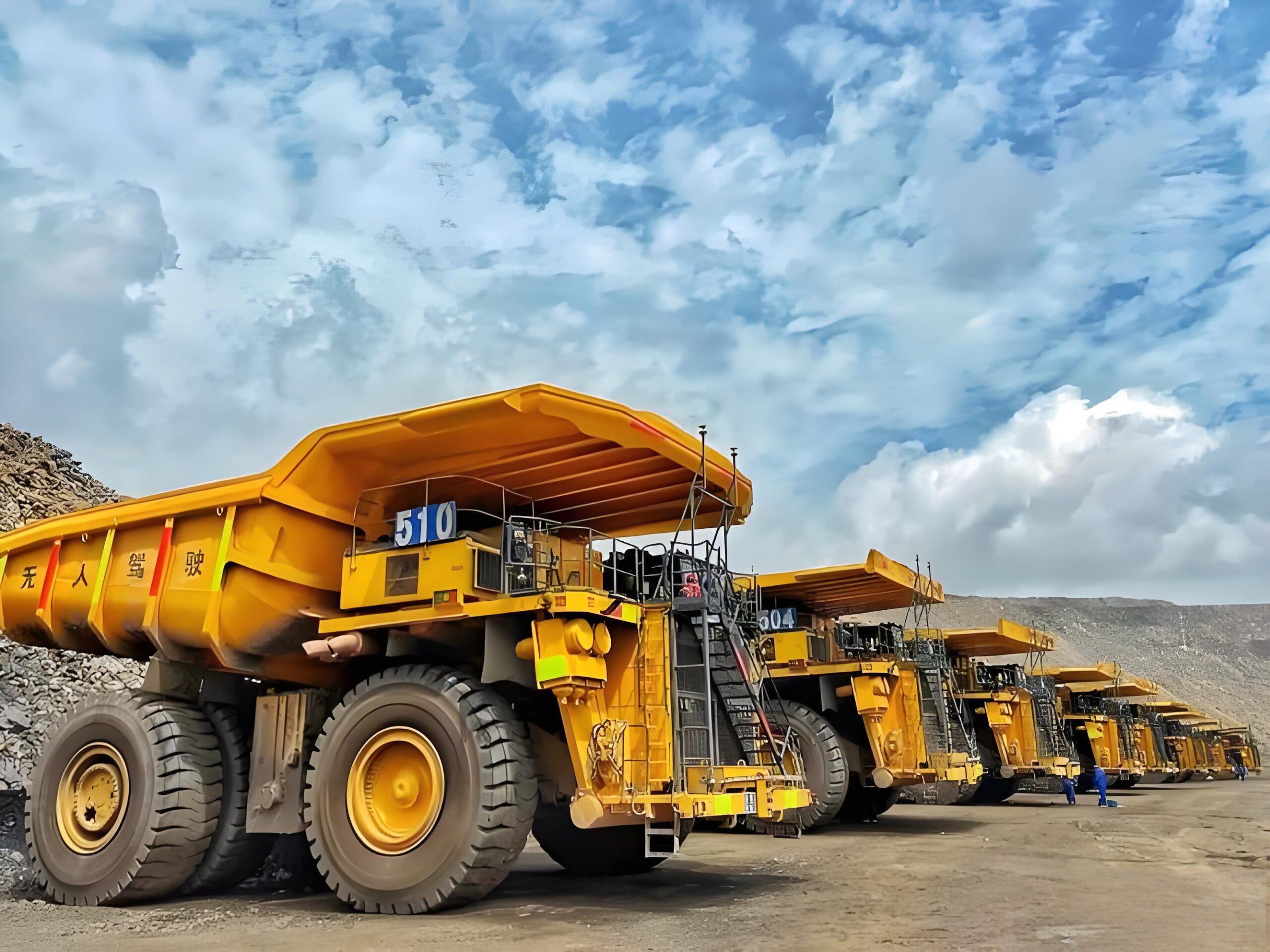 Unmanned Mining Trucks