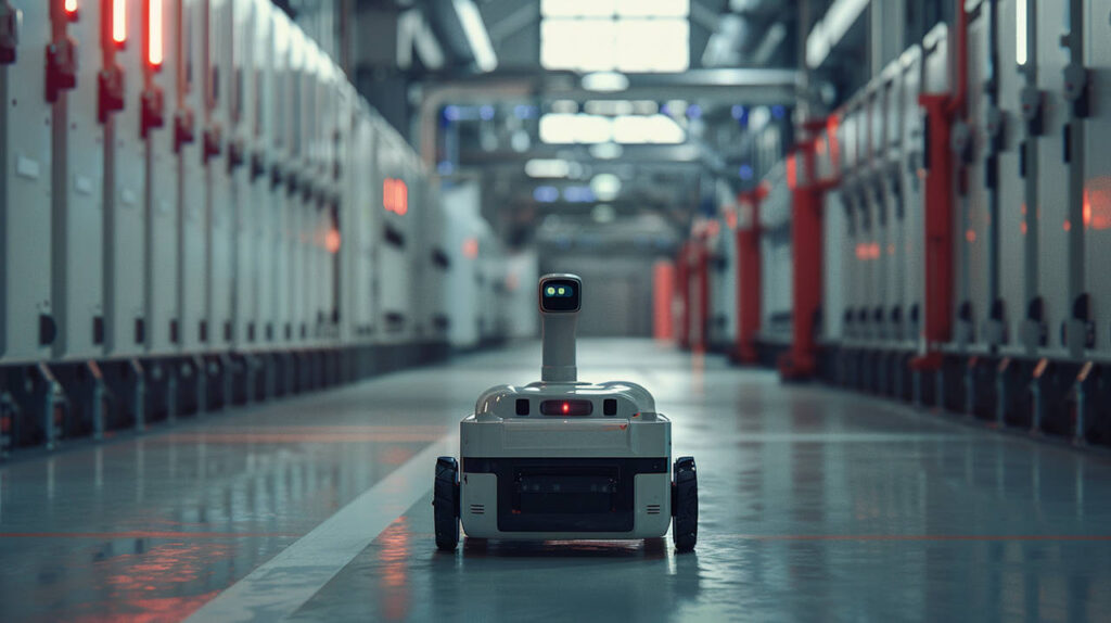 Solution de communication à distance pour les robots d'inspection intelligents