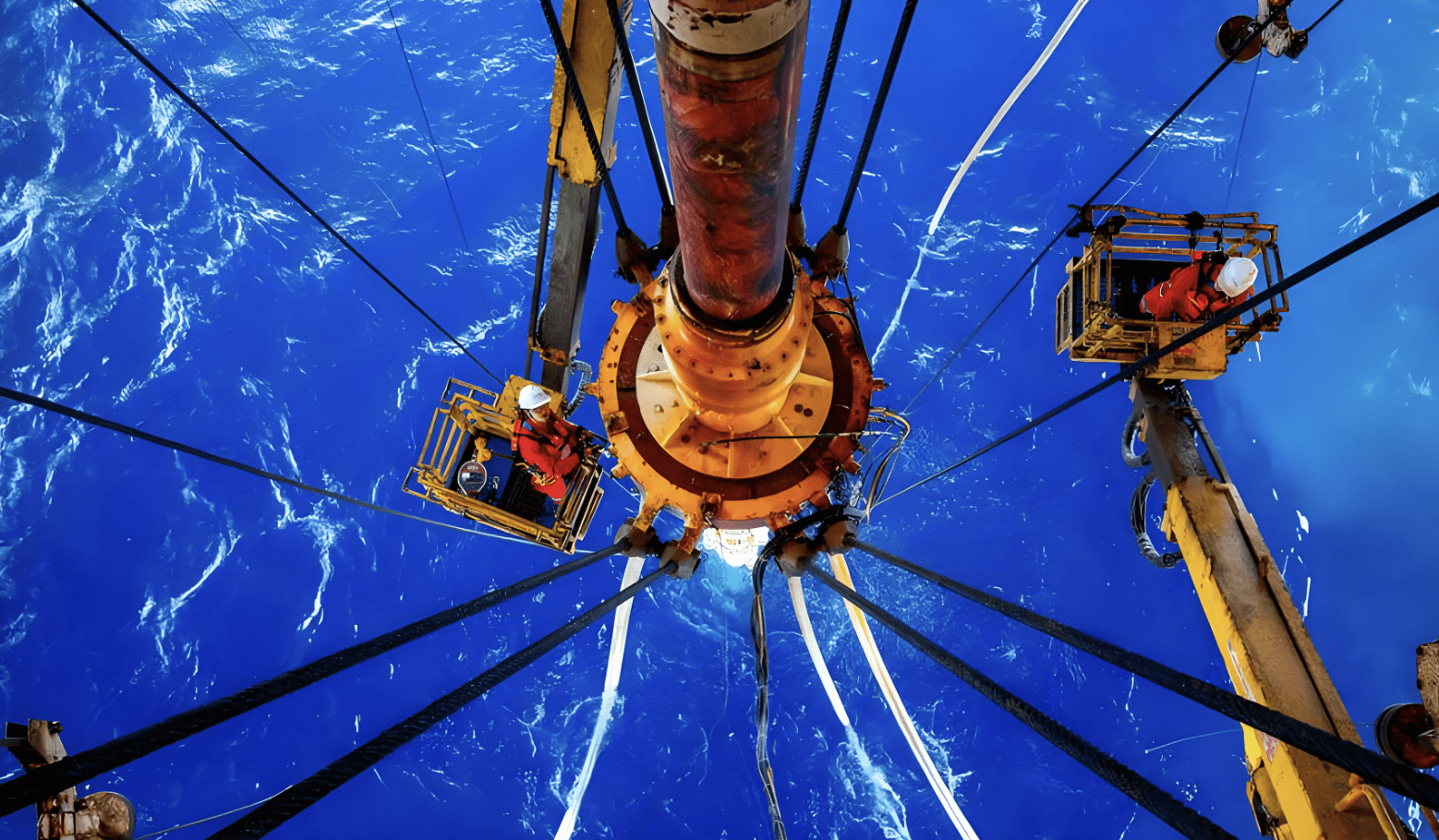 remote monitoring offshore oil